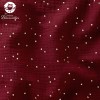 Snood enfant double gaze bordeaux