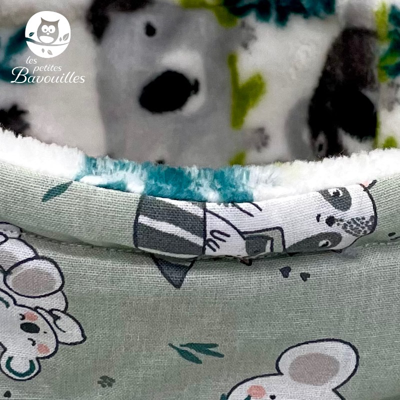 Snood bébé koala racoon