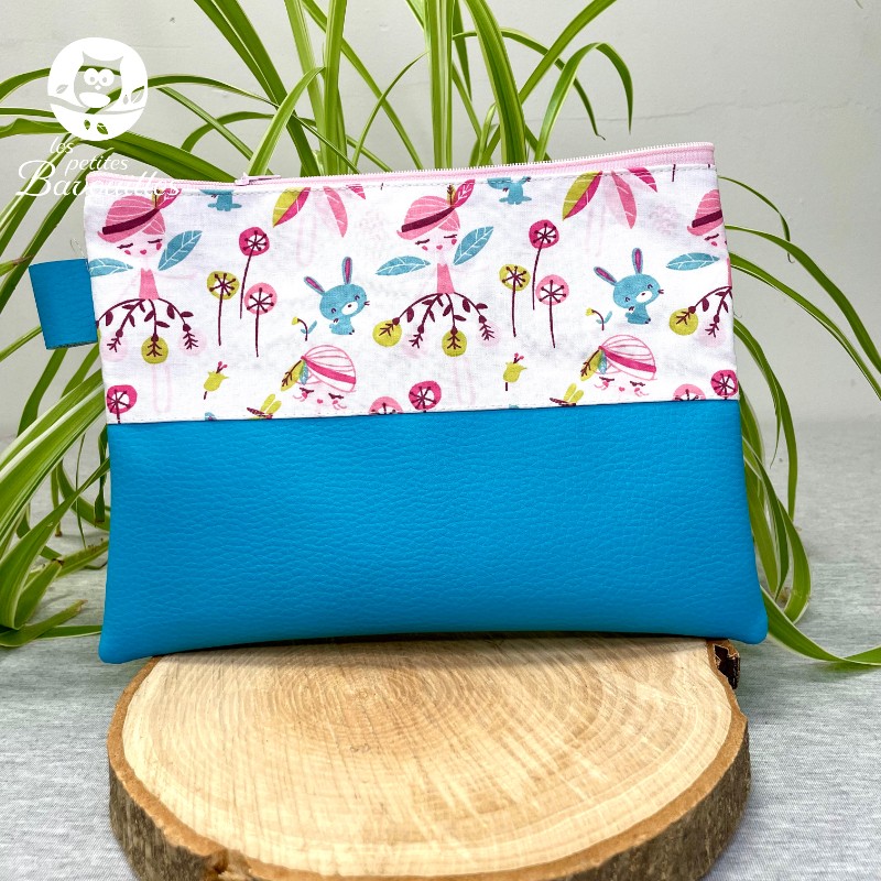 Trousse Mam'Zelle fée bleue