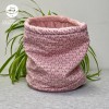 Snood grand enfant éventail rose