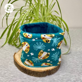 Snood bébé tigre